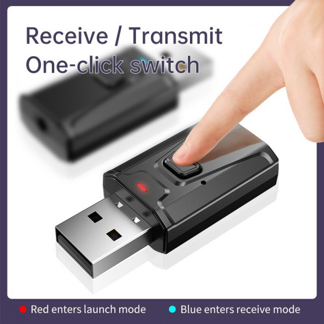BLUETOOTH RECEIVER / TRANSMITTER ME ΤΡΟΦΟΔΟΣΙΑ USB 5V