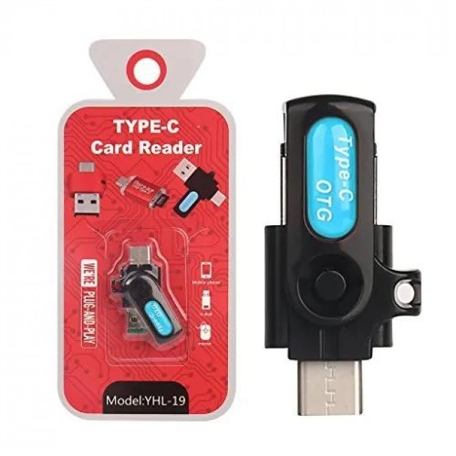 MICRO SD CARD READER TYPE-C OTG YHL-19