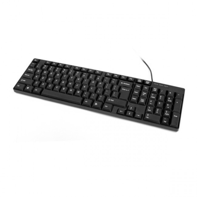 MT-K400 ΕΝΣΥΡΜΑΤΟ ΠΛΗΚΤΡΟΛΟΓΙΟ USB MINI ΜΑΥΡΟ MEETION
