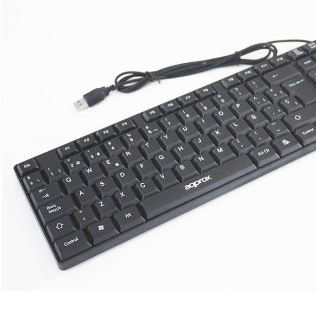 MT-K400 ΕΝΣΥΡΜΑΤΟ ΠΛΗΚΤΡΟΛΟΓΙΟ USB MINI ΜΑΥΡΟ MEETION