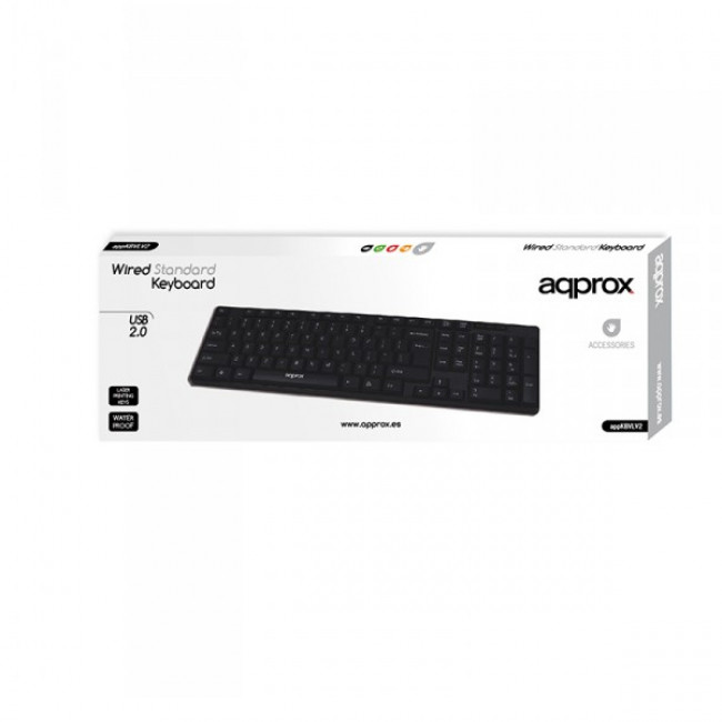 MT-K400 ΕΝΣΥΡΜΑΤΟ ΠΛΗΚΤΡΟΛΟΓΙΟ USB MINI ΜΑΥΡΟ MEETION