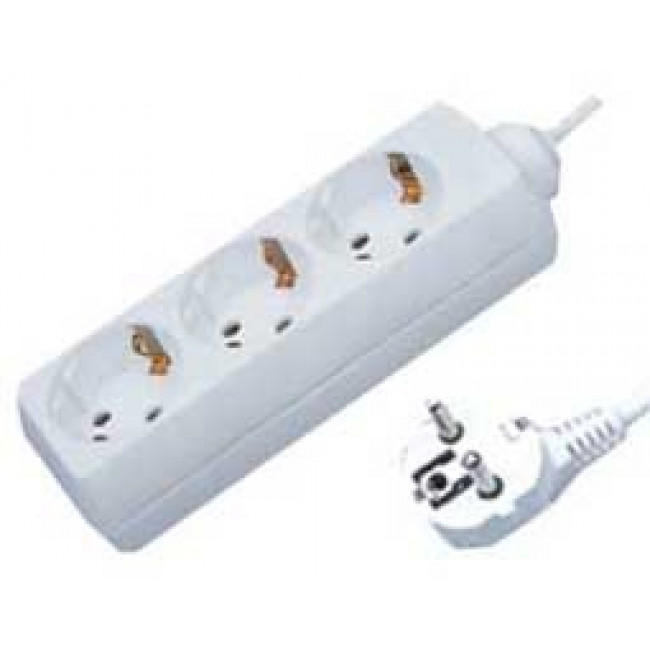 ΠΟΛΥΠΡΙΖΟ 3 ΘΕΣΕΩΝ ΑΠΛΟ 3x1.5mm/3m