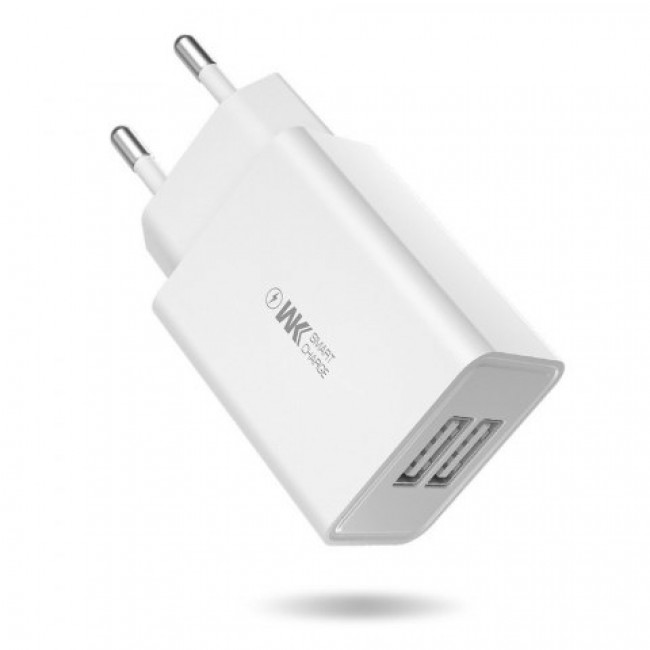 WP U56 ΤΡΟΦΟΔΟΤΙΚΟ 220V ΣΕ 2xUSB 5V 2A