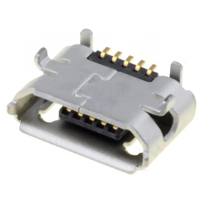USB MICRO TYPE B 5p SLIM ΘHΛYΚΟ SMD ΣΑΣΙ