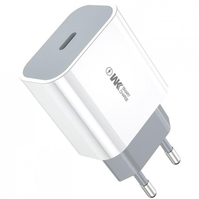 WP U55 ΤΡΟΦΟΔΟΤΙΚΟ PD 220V ΣΕ USB TYPE-C 20W ΤΑΧΥΦΟΡΤΙΣΤΗΣ