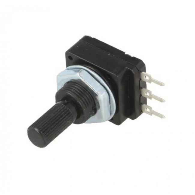 ΠΟΤΕΝΣΙΟΜΕΤΡΟ 100KΩ ΜΟΝO ΓΡΑΜΜΙΚΟ ΜΕ ΚΟΝΤΟ ΑΞΟΝΑ