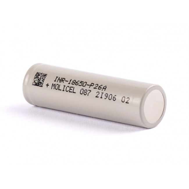 3.6V 2600mAh ΜΠΑΤΑΡΙΑ 18650 35A Li-ion ΕΠΑΝΑΦΟΡΤΙΖΟΜΕΝΗ MOLICEL