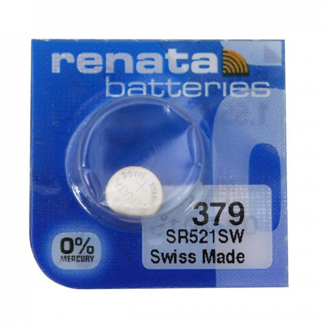 379 MΠΑΤΑΡΙΑ METAL OXIDE 1.55V RENATA