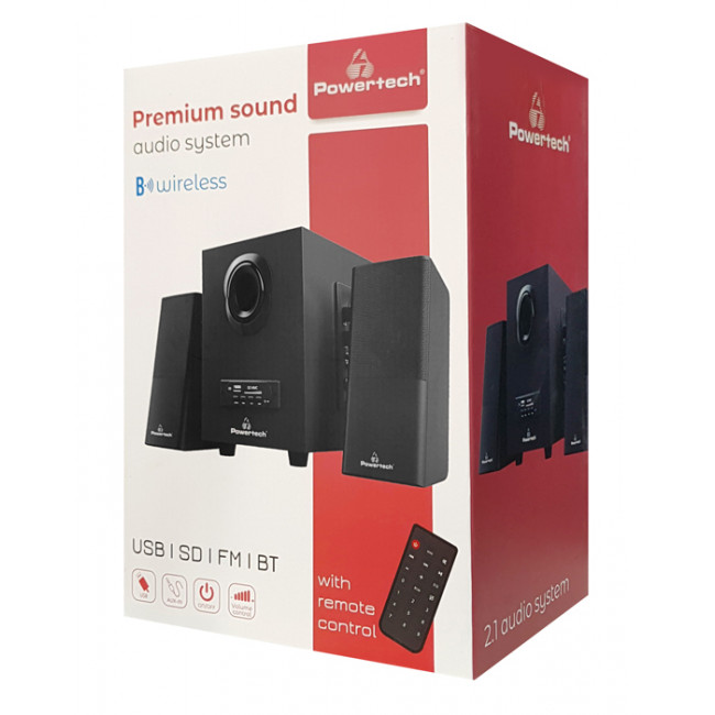 PT 846 ΗΧΕΙΑ ΥΠΟΛΟΓΙΣΤΗ 2.1 USB 16W BLUETOOTH POWERTECH