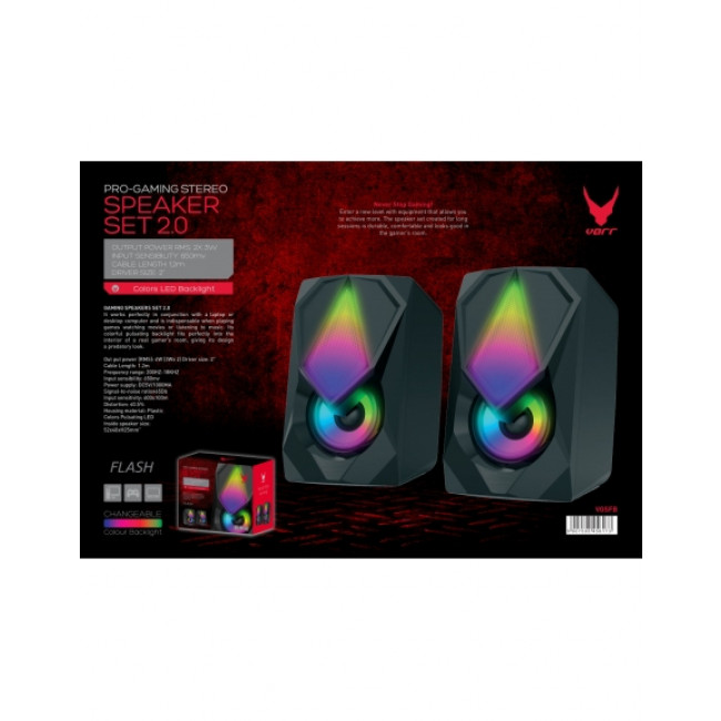 VGSFB ΗΧΕΙΑ ΥΠΟΛΟΓΙΣΤΗ 2.0 RGB ΜΕ ΦΩΤΙΣΜΟ