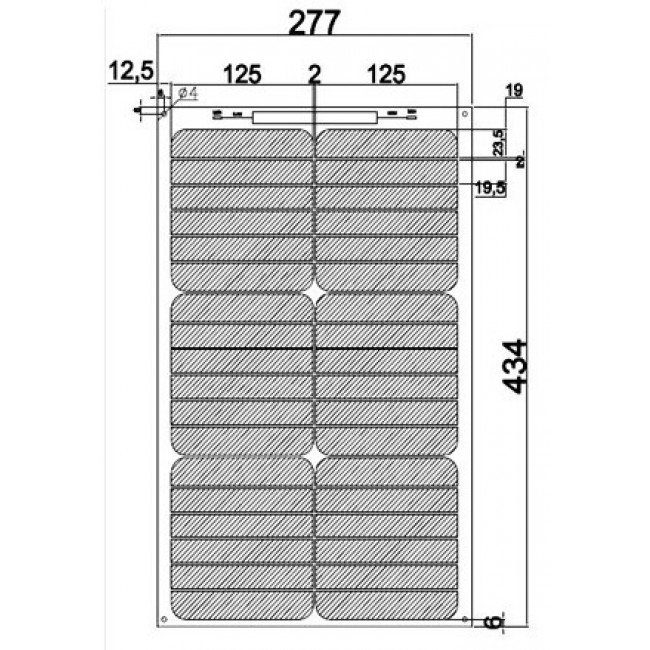 ΗΛΙΑΚΟ ΠΑΝΕΛ ΗΜΙΕΥΚΑΜΠΤΟ 18W INVICTUS SRF 18