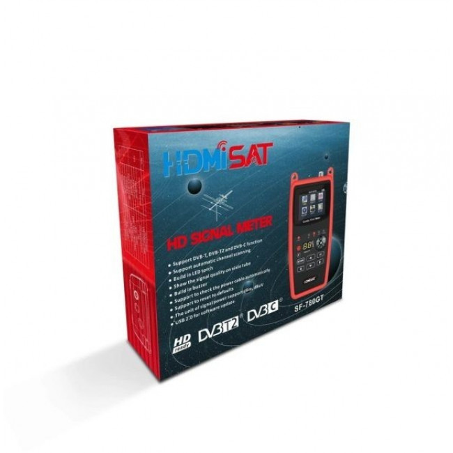 SF 780 GT ΠΕΔΙΟΜΕΤΡΟ DVB T2 +C COMBO METER