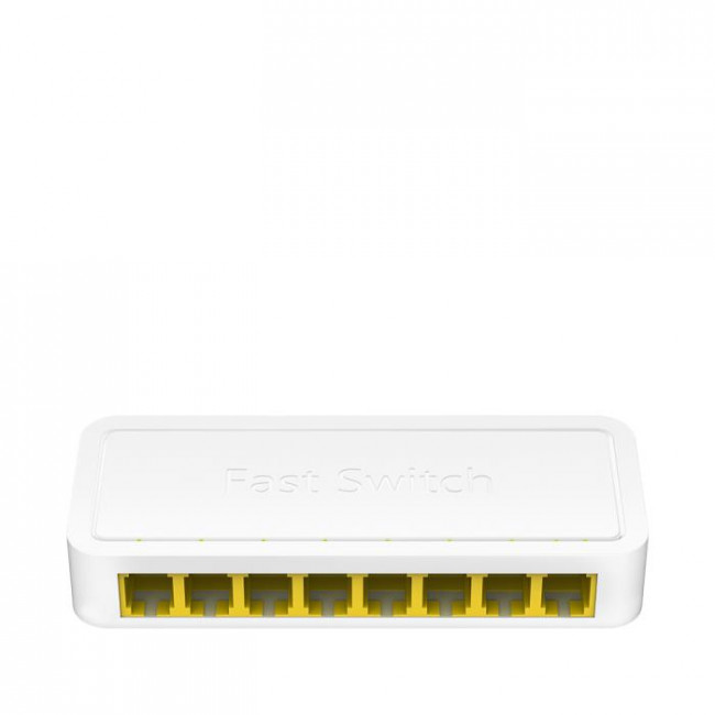 SWITCH 8port ΔΙΚΤΥΟΥ FAST ETHERNET 10/100Mbps FS108D CUDY