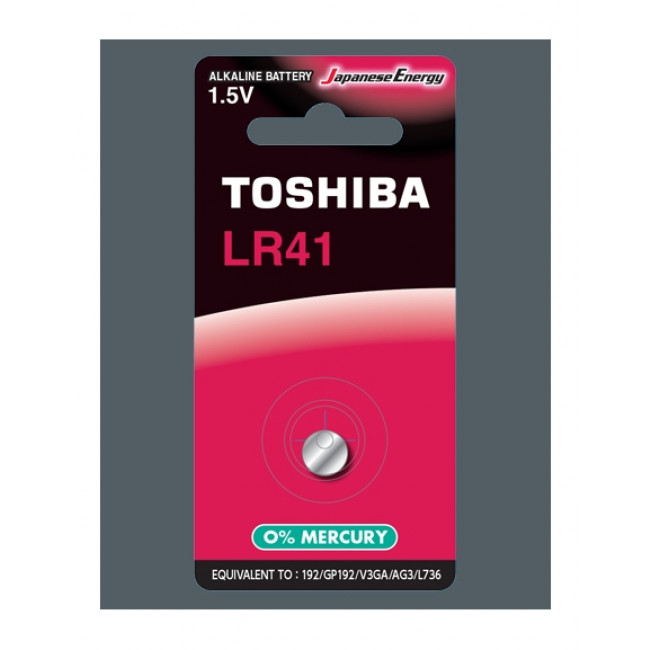 LR 41 ΜΠΑΤΑΡΙΑ ΑΛΚΑΛΙΚΗ 1.5V TOSHIBA