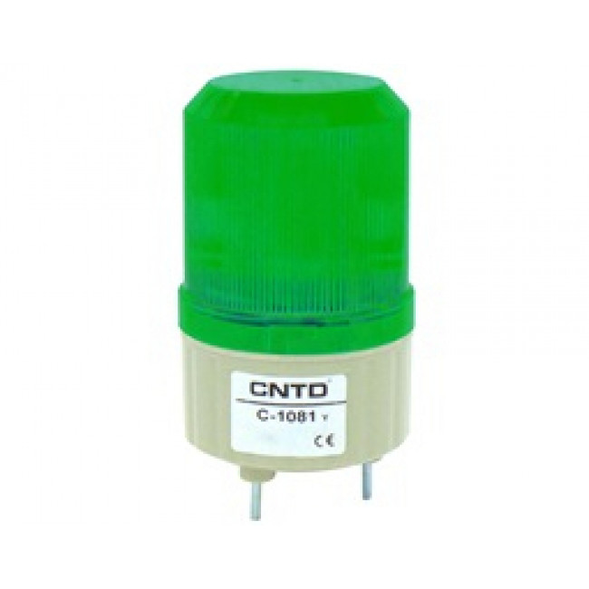 C 1101 ΦΑΡΟΣ LED FLASHING 220V ΠΡΑΣΙΝΟ