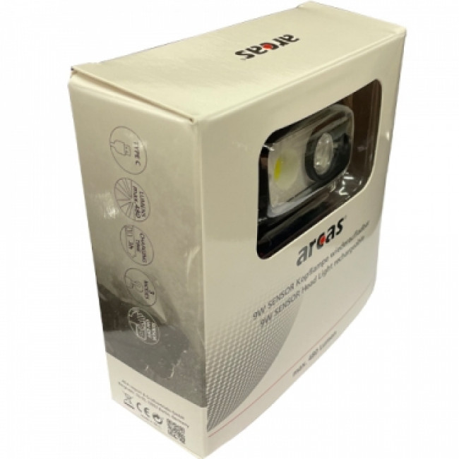 ΦΑΚΟΣ KEΦΑΛΗΣ ΜΕ 6W LED ΚΑΙ 3W LED 480Lm ΕΠΑΝΑΦΟΡΤΙΖΟΜΕΝΟΣ