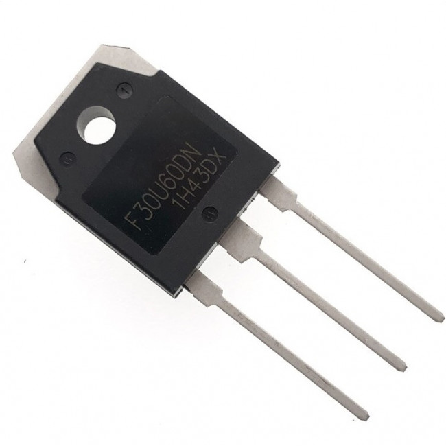 F 30U60DN ΔΙΟΔΟΣ ΔΙΠΛΗ 30Α 600V TO-3PB ULTRA FAST