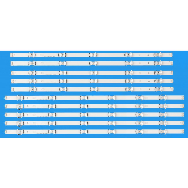 LED BAR BACKLIGHT ΓΙΑ 55" LG (ΣΕΤ 10 ΤΕΜΑΧΙΩΝ) 5 A+5 B