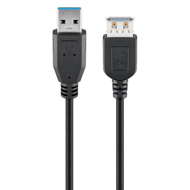 ΠΡΟΕΚΤΑΣΗ USB 3.0  3m GOOBAY ΣΤΡΟΓΓΥΛΟ