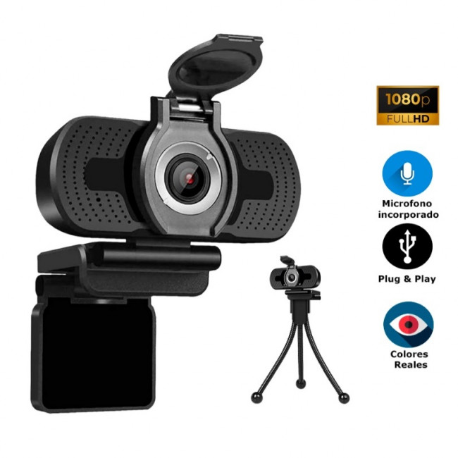 LS F37  WEB CAMERA LOOSAFE  ME ΜΙΚΡΟΦΩΝΟ ΜΕ USB 1080P