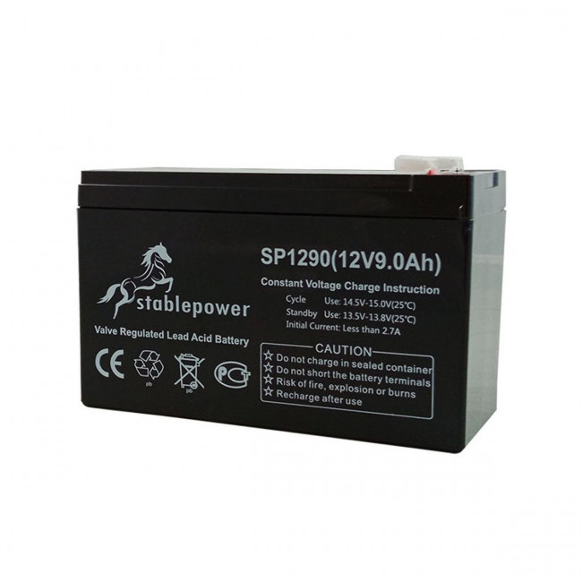 12-9 MΠΑΤAPIA ΜΟΛΥΒΔΟΥ 12V 9Ah