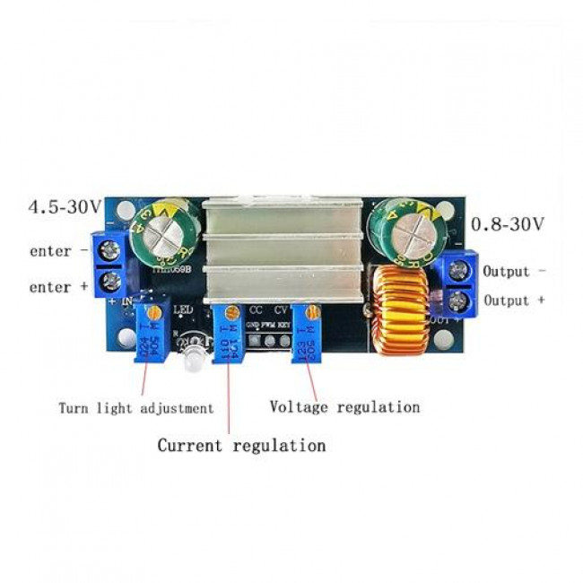AUTOMATIC STEP DOWN STEP UP MODULE CONVERTER 2A