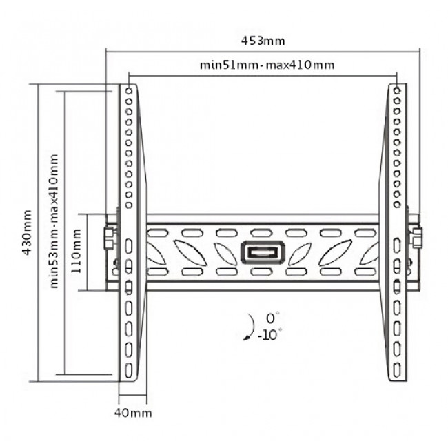 PM 4T BAΣΗ ΓΙΑ LCD 32"-55" TILT