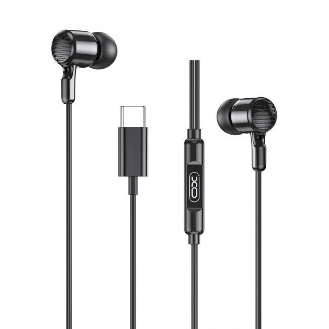XO EP81 HANDSFREE ΜΕ ΦΙΣ TYPE C ΜΑΥΡΟ