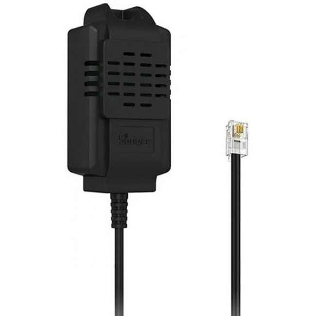 THS 01 SONOFF ΑΙΣΘΗΤΗΡΑΣ ΘΕΡΜΟΚΡΑΣΙΑΣ ΚΑΙ ΥΓΡΑΣΙΑΣ 50cm ΜΑΥΡΟΣ