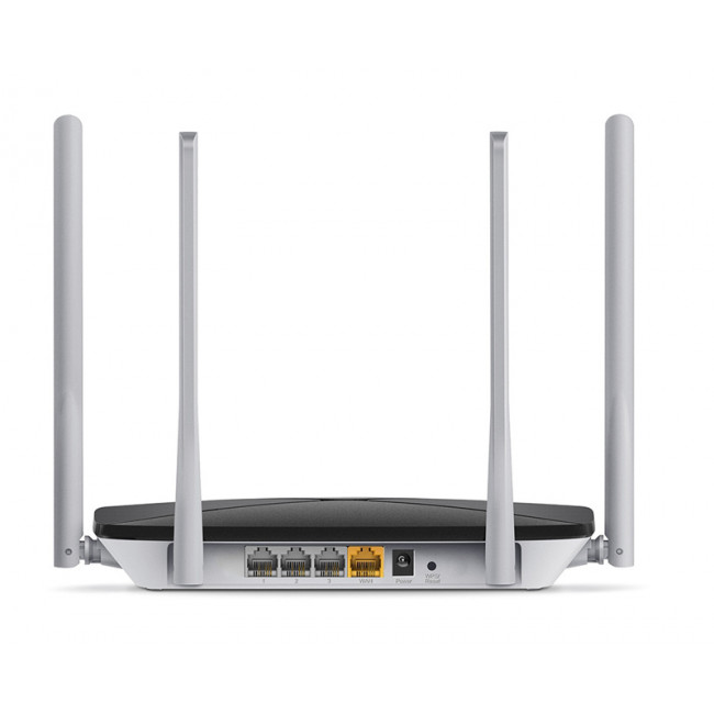 AC12 MERCUSYS GIGABIT ROUTER Wi-Fi 1200Mbps AC1200 Dual Band