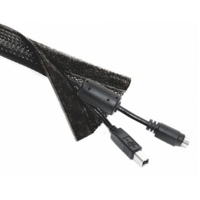 VS 85 ΠΛΕΓΜΑ ΚΑΛΩΔΙΩΝ WRAP ΜΑΥΡΟ 100Χ8.5cm