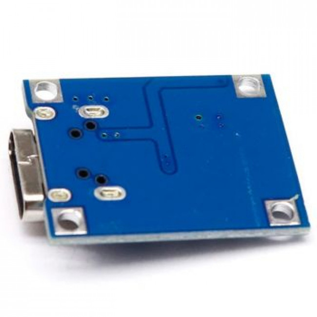 MODULE ΦΟΡΤΙΣΗΣ ΜΠΑΤΑΡΙΑΣ ΛΙΘΙΟΥ 1A TP4056 ΜΕ ΥΠΟΔΟΧΗ USB TYPE-C