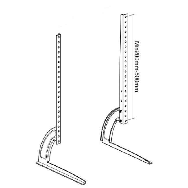PRO 3270 ΒΑΣΗ ΤΗΛΕΟΡΑΣΗΣ ΕΠΙΤΡΑΠΕΖΙΑ 27"-60"