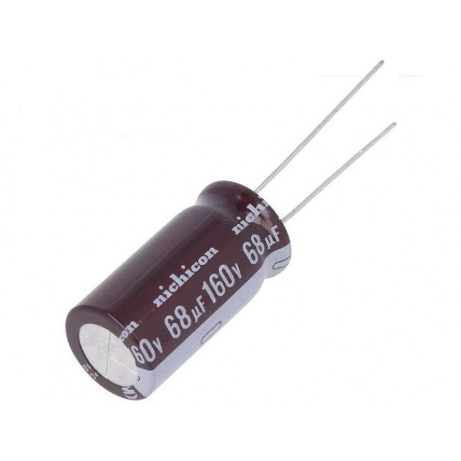 68μF/160V ΠΥΚΝΩΤΗΣ ΗΛΕΚΤΡΟΛΥΤΙΚΟΣ 105°C 12.5x25mm