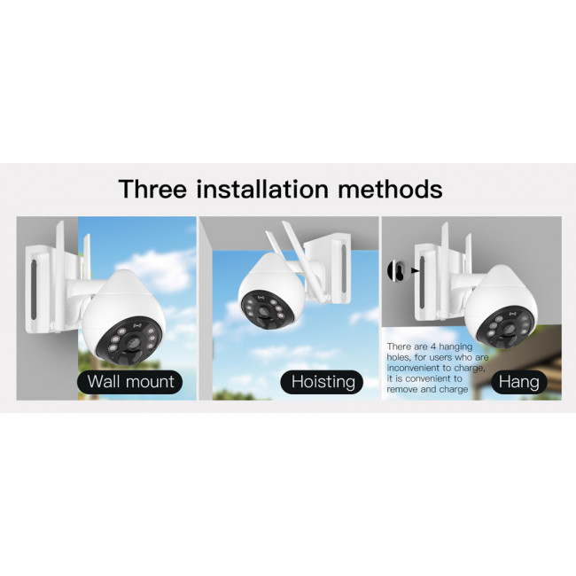 VSTARCAM ΗΛΙΑΚΗ ΚΑΜΕΡΑ CB69 10000mA IP66 3MP