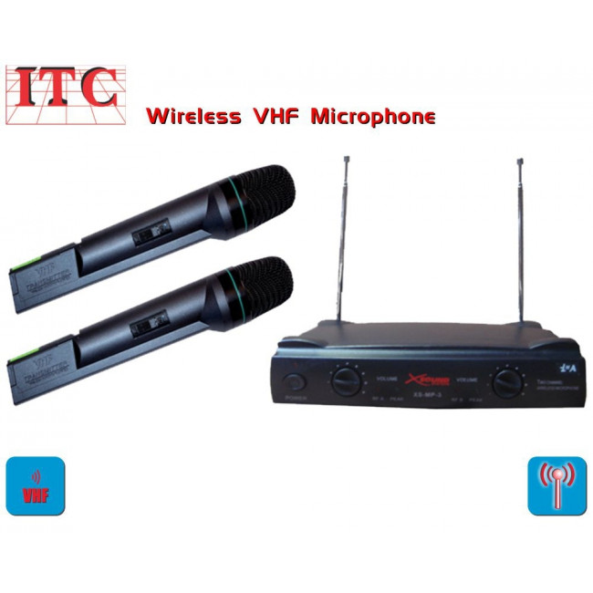 XS MP 3/2 ΑΣΥΡΜΑΤΟ ΜΙΚΡΟΦΩΝΟ ΧΕΙΡΟΣ ΔΙΠΛΟ VHF