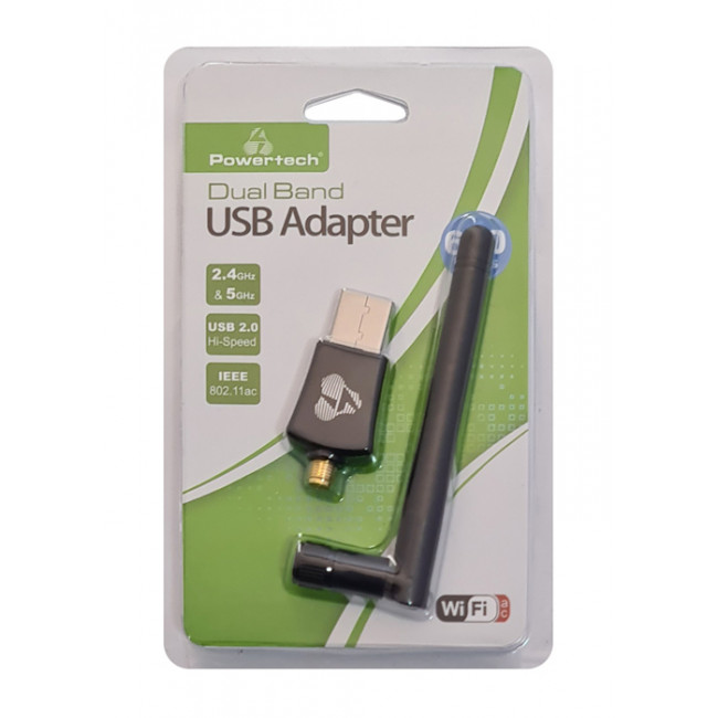 PT 1042 USB WiFi ΑΝΤΑΠΤΟΡΑΣ 600Mbps