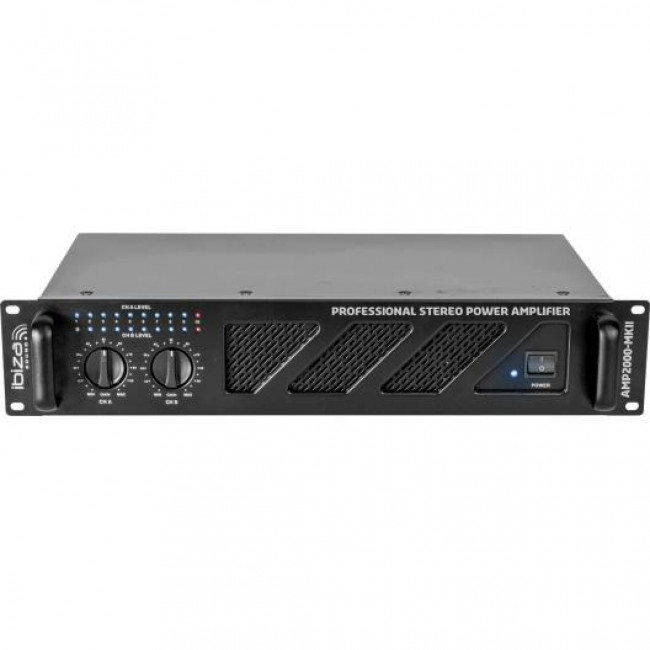AMP 2000-MKII ΤΕΛΙΚΟΣ ΕΝΙΣΧΥΤΗΣ ΗΧΟΥ 2x1500W/4Ω
