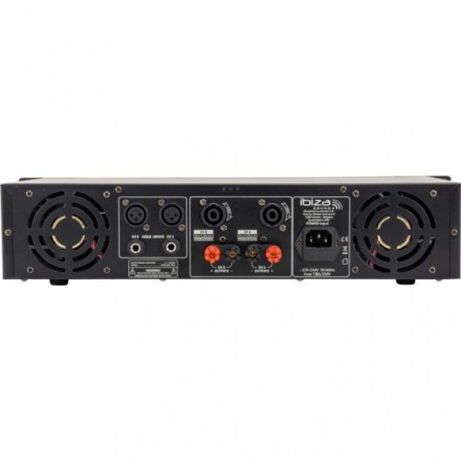AMP 2000-MKII ΤΕΛΙΚΟΣ ΕΝΙΣΧΥΤΗΣ ΗΧΟΥ 2x1500W/4Ω
