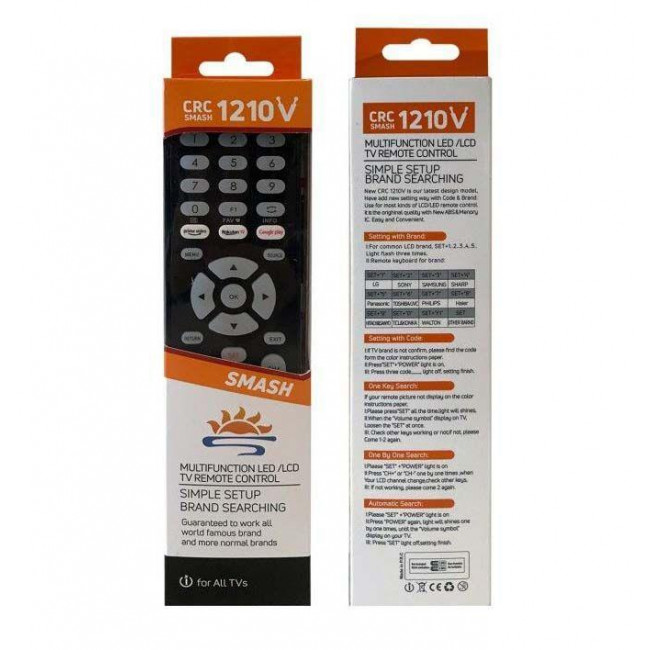 CRC1210V  ΠΟΛΥΤΗΛΕΧΕΙΡΙΣΤΗΡΙΟ TV