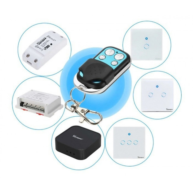 SONOFF ΤΗΛΕΧ/ΡΙΟ 433MHz 4 ΜΠΟΥΤΟΝ