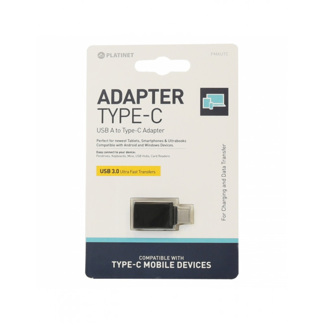 USB TYPE C ΑΡΣΕΝΙΚΟ - USB A ΘΗΛΥΚΟ 3.0 PMAUTC PLATINET