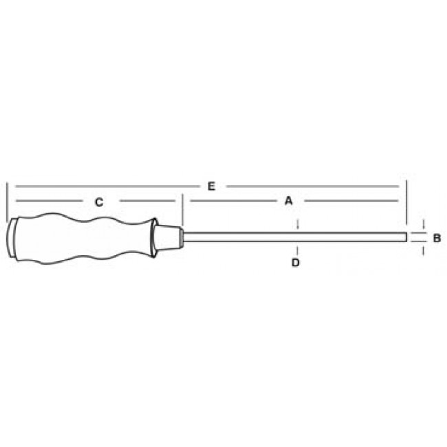 TORX ΜΕ ΤΡΥΠΑ T5 ΚΑΤΣΑΒΙΔΙ T05H PROSKIT