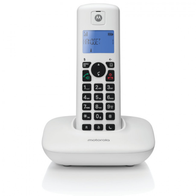 T401 ΑΣΥΡΜΑΤΟ ΤΗΛΕΦΩΝΟ MOTOROLA ΛΕΥΚΟ
