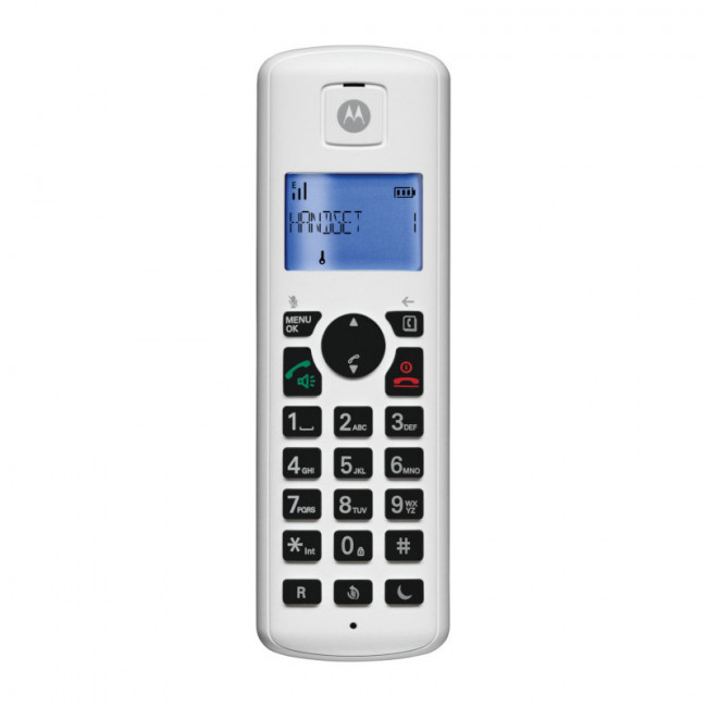 T401 ΑΣΥΡΜΑΤΟ ΤΗΛΕΦΩΝΟ MOTOROLA ΛΕΥΚΟ