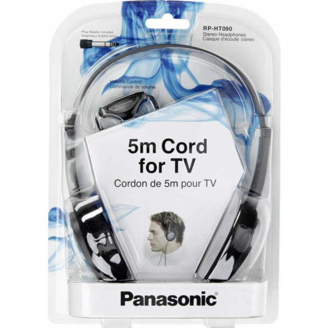 RP HT090E AKOYΣΤΙΚΑ ΚΕΦΑΛΗΣ ΜΕ ΚΑΛΩΔΙΟ 5m PANASONIC
