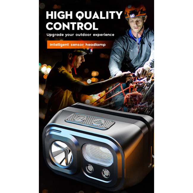 HL06 A ΦΑΚΟΣ  ΚΕΦΑΛΗΣ ΜΕ ΑΙΣΘΗΤΗΡΑ ΚΙΝΗΣΗΣ 5W 500lm