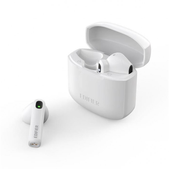 W 200T ΑΚΟΥΣΤΙΚΑ BLUETOOTH V5.1 TWS MINI EDIFIER ΛΕΥΚΑ