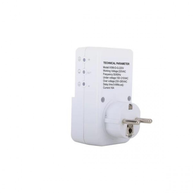 BX V211D ΕΠΙΤΗΡΗΤΗΣ ΤΑΣΗΣ ΜΕ ΕΝΔΕΙΞΗ LED 16Α 220V