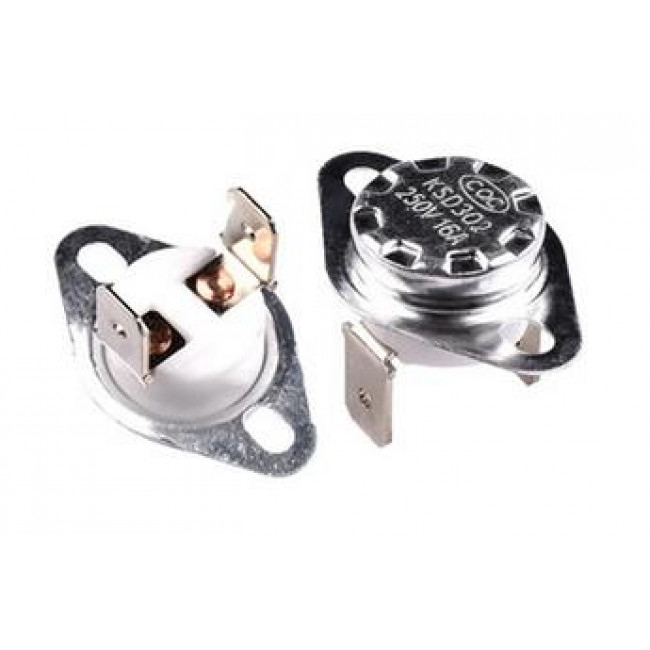 40°C ΘΕΡΜΟΣΤΑΤΗΣ ΜΕΤΑΛΛΙΚΟΣ KSD302 N.Ο.16A 250V ΒΙΔΩΤΟΣ ΟΡΙΖΟΝΤΙΟΣ Φ15.8